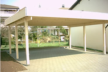 Wetterfester Carport
